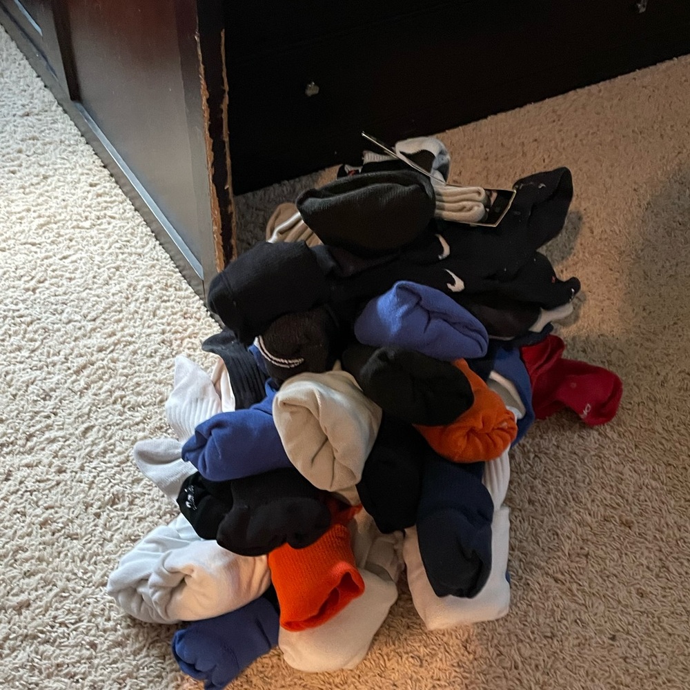 Men soccer socks M/L